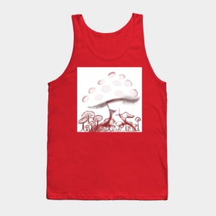 Mushroom girl Tank Top